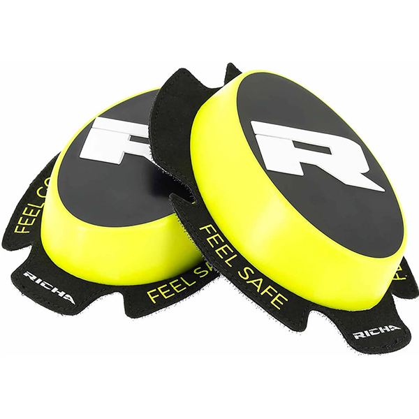 Richa Richa Racing 'R' knee sliders fl/yellow
